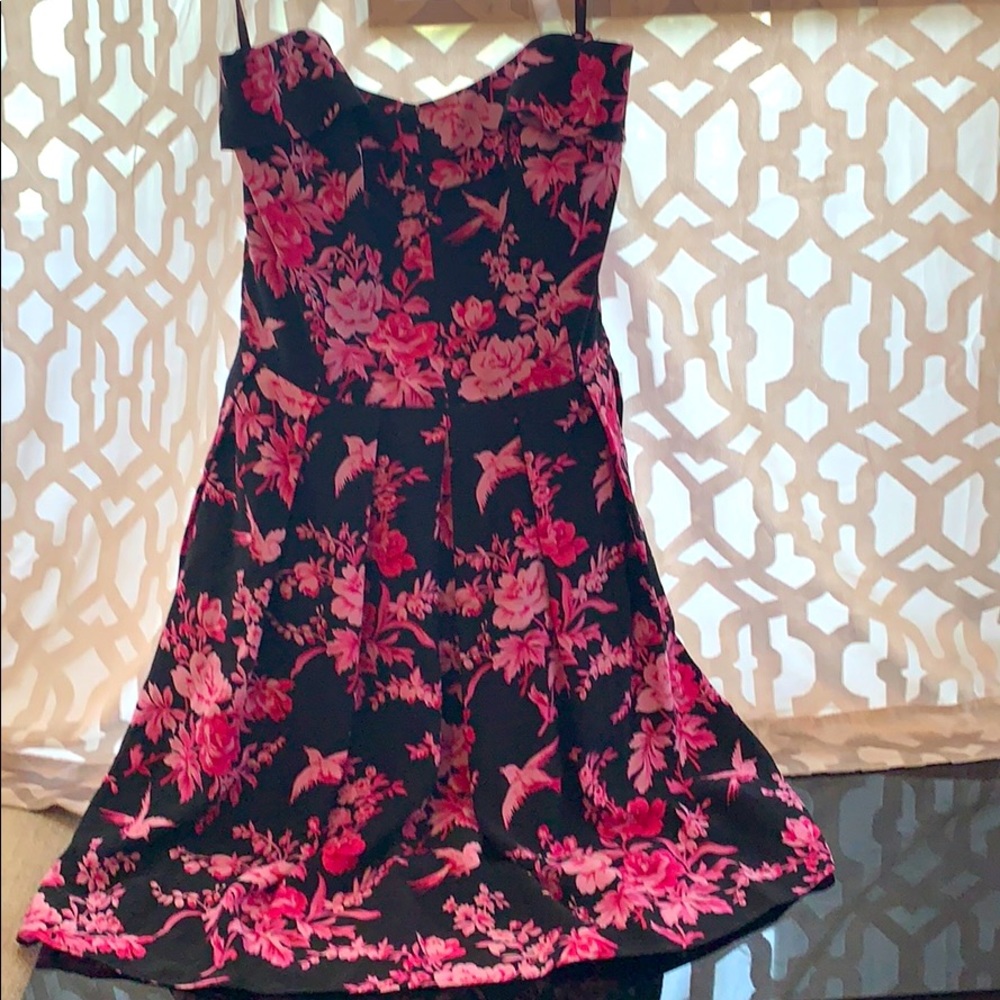 Floral Print Betsy Johnson Dress